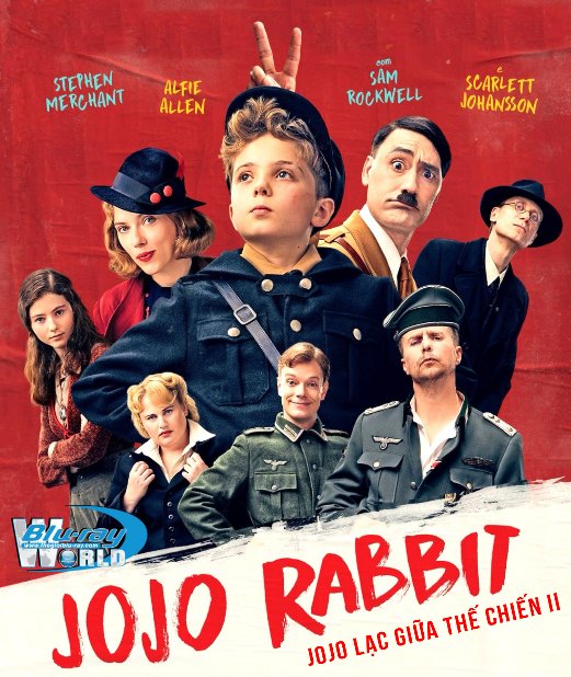 B4351. Jojo Rabbit 2019 - JoJo Lạc Giữa Thế Chiến II 2D25G (DTS-HD MA 5.1) OSCAR 92